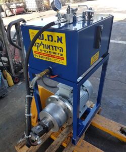 יחידת כוח, משאבה מופעלת ע"י מנוע חשמלי